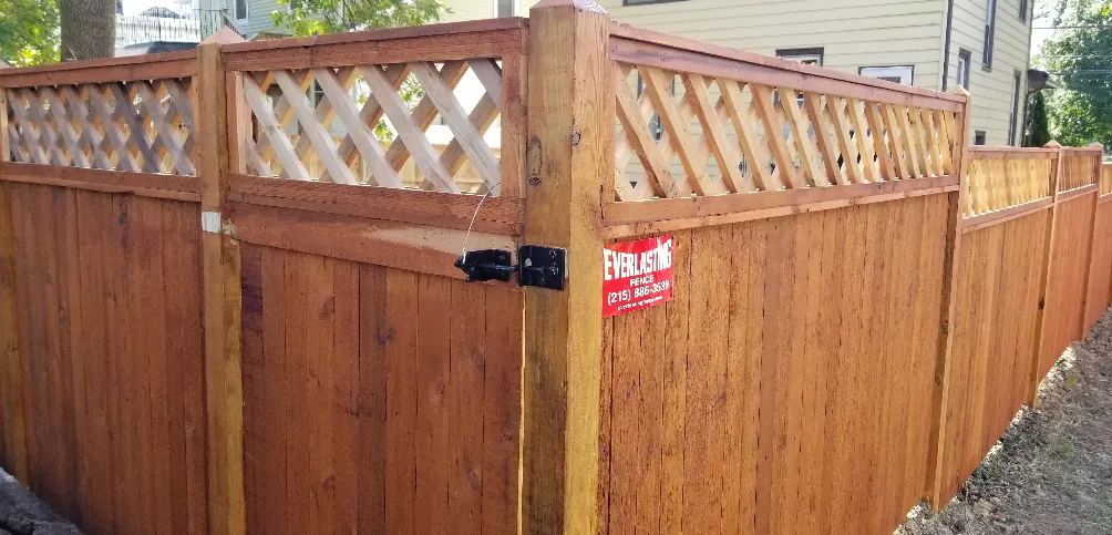 glenside-pennsylvania-stained-fence-and-gate
